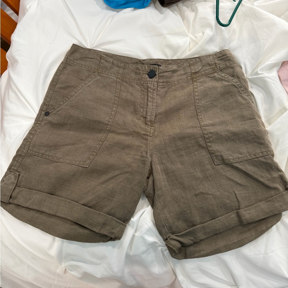 Sanctuary Olive Cargo Shorts